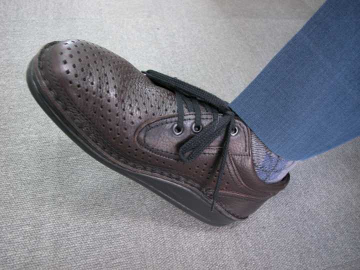 靴の履き方